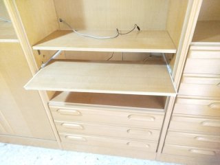 Mueble de almacenaje de madera