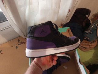 Nike Jordan Nero e Viola Taglia 42