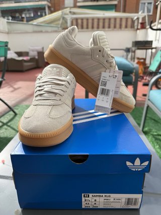 Zapatillas Adidas Samba XLG Talla 42 Beige