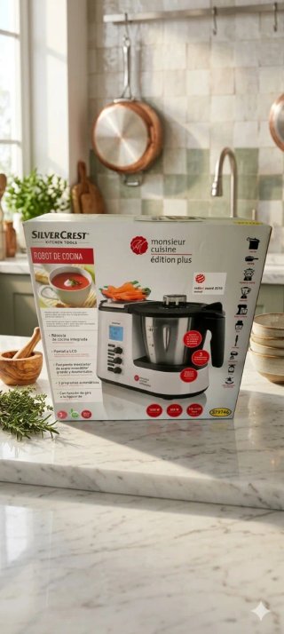 Robot Cocina Silver Crest Monsieur Cuisine