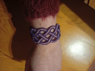 Pulsera Celta en macramé