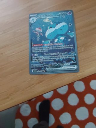 Carta Pokémon Jellicent ex 168/086