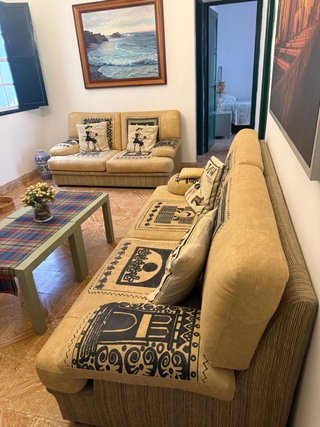 Conjunto de dos sofás