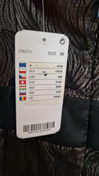 Vestido de cóctel Orsay - Nuevo con etiqueta - 36