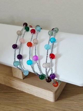 Collana doppia layering