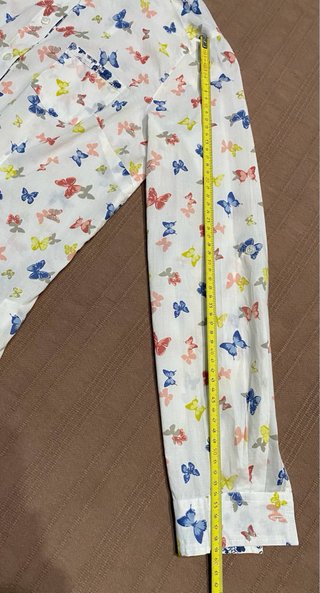 Blusa Blanche Porte T38 Mariposas Multicolor