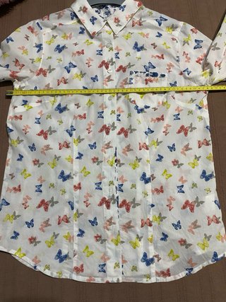 Blusa Blanche Porte T38 Mariposas Multicolor