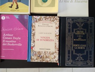 12 libri letteratura classica e contemporanea.