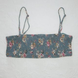 Bikini Oysho azul floral Talla L