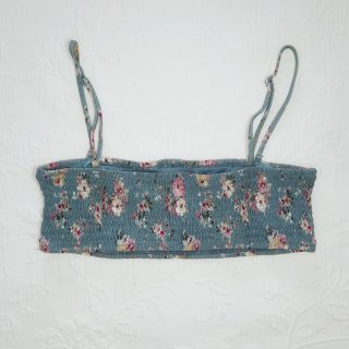 Bikini Oysho azul floral Talla L