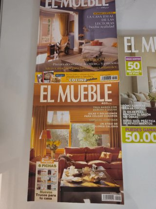 Revistas El Mueble de años 90 y 2000