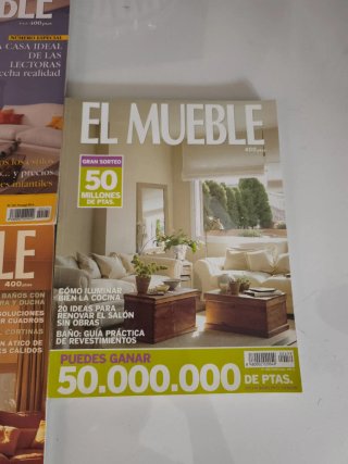 Revistas El Mueble de años 90 y 2000