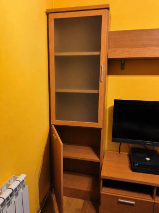 Conjunto Muebles Salón Madera de Mueblería