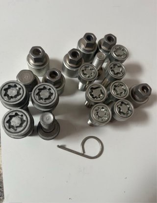 Tornillos antirrobo AUDI VW GOLF SEAT VW T4 T6.1