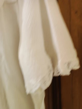 Camicia da notte vintage pizzo ricamo