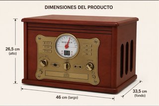 Tocadiscos Rockolla Monarch Multisistema