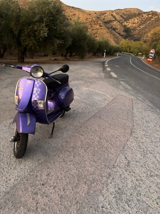Vespa PK 125 XL Morada