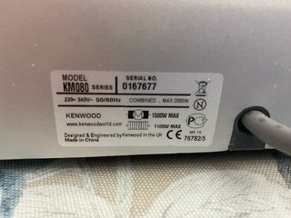 Robot Cocina Kenwood Cooking Chef Major
