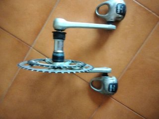 Platos y bielas  Shimano 105