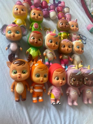 14 Bebés Llorones + Accesorios