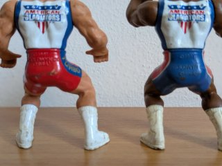 Lotto 2 Action Figures American Gladiators 1991