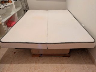 Sofá cama tipo "clic-clac"