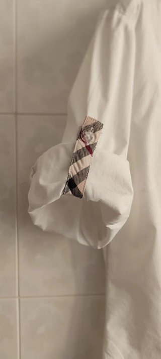 Camicia donna bianca manica 3/4