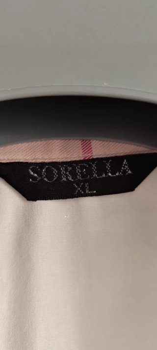 Camicia donna bianca manica 3/4