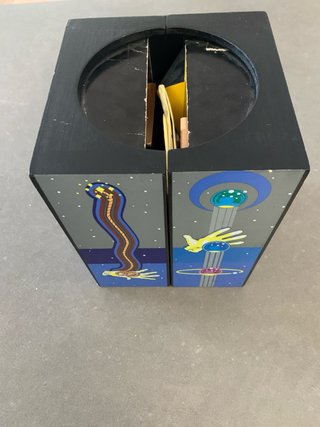 Juego de magia de madera