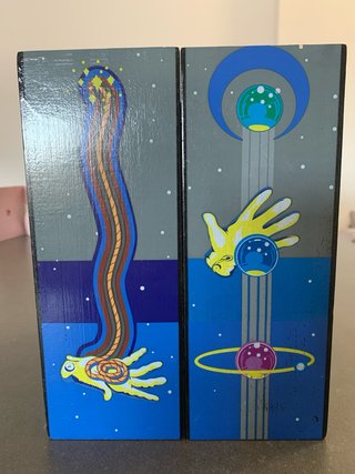 Juego de magia de madera