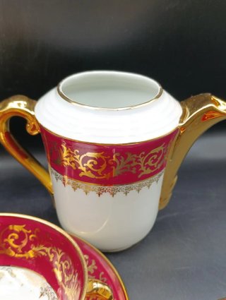Juego de té Limoges porcelana