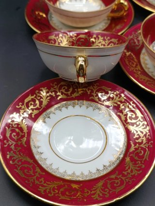 Juego de té Limoges porcelana