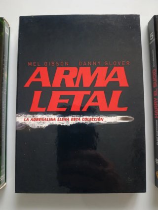 Colección Películas DVD: Alien, Arma Letal, Harry