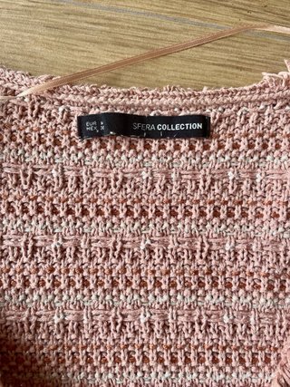 Chaqueta Sfera Rosa y Blanca Talla M