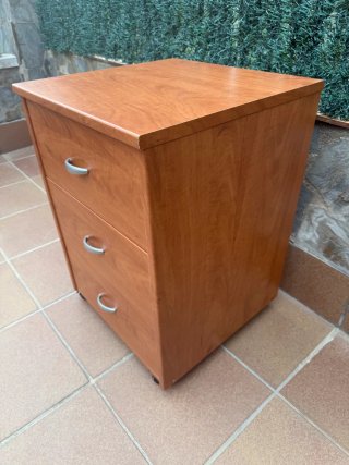 Cajonera con ruedas 45x45x65 cm