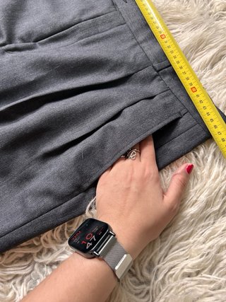 Pantalón de hombre gris de pinzas t 54
