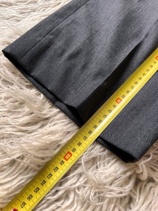 Pantalón de hombre gris de pinzas t 54