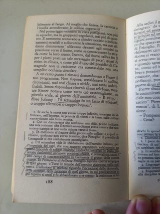 La malora e altri racconti di B. Fenoglio Einaudi