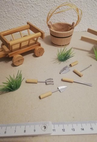 Juguetes de madera para muñecas