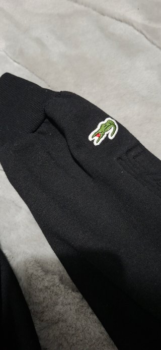 Sudadera Lacoste Negra Talla S