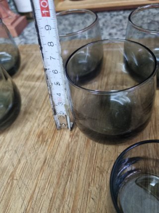 Vasos de chupito de cristal