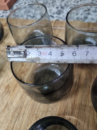 Vasos de chupito de cristal