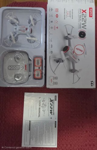 Drone Syma X22W FPV Real-Time
