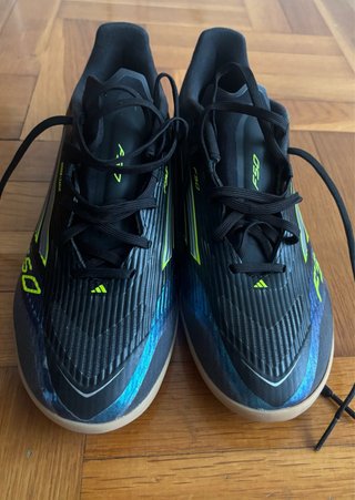 Zapatillas Fútbol Sala Adidas FSL Negras/Verdes