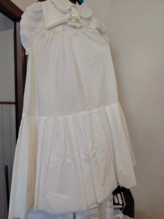 2 Vestido de Primera Comunión Blanco y Rosa