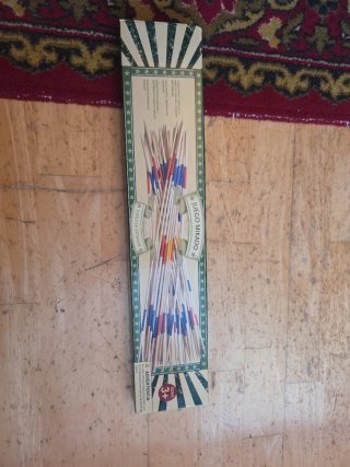 Juego Mikado de madera