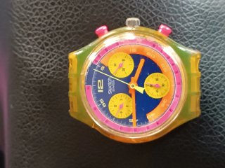 Orologio Swatch Cronografo Multicolore
