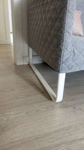 Sofá de 2 plazas gris Ikea KNOPPARP
