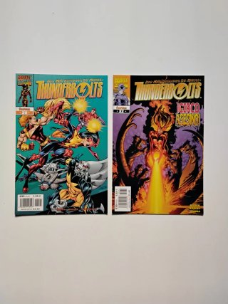 Lote 20 Cómics Grapas Thunderbolts Vol.I