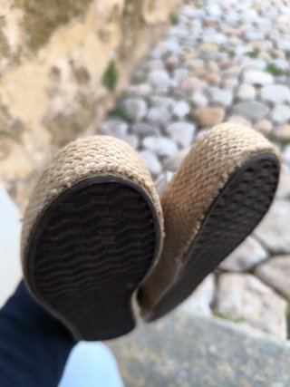 Zapatillas Wan-Z plateadas talla 39